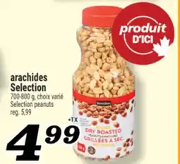 Marché Richelieu ARACHIDES SELECTION PEANUTS | SELECTION PEANUTS offer