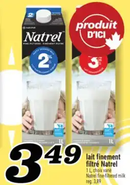 Marché Richelieu LAIT FINEMENT FILTRÉ NATREL | NATREL FINE-FILTERED MILK offer