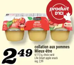 Marché Richelieu collation aux pommes Mieux-être offer