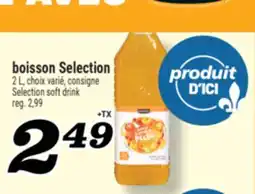 Marché Richelieu boisson Selection | Selection soft drink offer