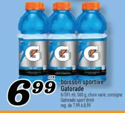 Marché Richelieu BOISSON SPORTIVE GATORADE | GATORADE SPORT DRINK offer