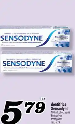 Marché Richelieu DENTIFRICE SENSODYNE | SENSODYNE TOOTHPASTE offer