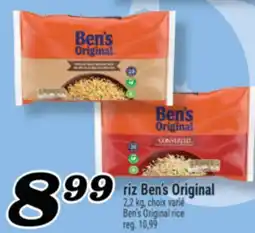 Marché Richelieu Ben's Original rice offer