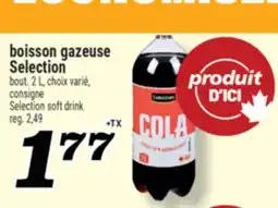Marché Richelieu BOISSON GAZEUSE SELECTION | SELECTION SOFT DRINK offer