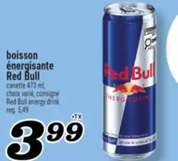 Marché Richelieu BOISSON ÉNERGISANTE RED BULL | RED BULL ENERGY DRINK offer
