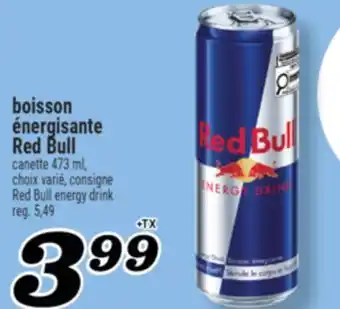 Marché Richelieu BOISSON ÉNERGISANTE RED BULL | RED BULL ENERGY DRINK offer