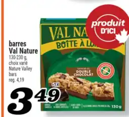 Marché Richelieu BARRES VAL NATURE | NATURE VALLEY BARS offer
