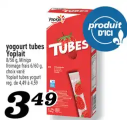 Marché Richelieu yogourt tubes Yoplait offer