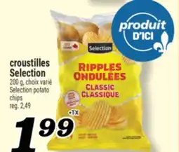 Marché Richelieu croustilles Selection | Selection potato chips offer