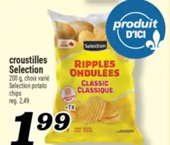 Marché Richelieu croustilles Selection | Selection potato chips offer
