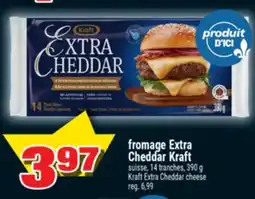 Super C FROMAGE EXTRA CHEDDAR KRAFT | KRAFT EXTRA CHEDDAR CHEESE offer