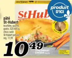 Marché Richelieu PÂTÉ ST-HUBERT | ST-HUBERT POT PIE offer