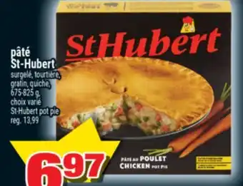 Super C PÂTÉ ST-HUBERT | ST-HUBERT POT PIE offer