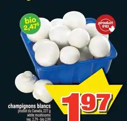 Super C CHAMPIGNONS BLANCS | WHITE MUSHROOMS offer