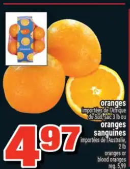 Super C oranges sanguines offer
