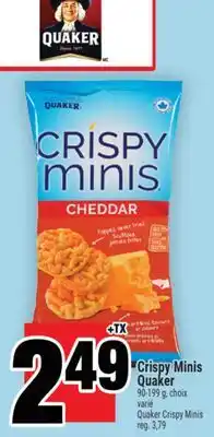 Super C Crispy Minis Quaker | Quaker Crispy Minis offer