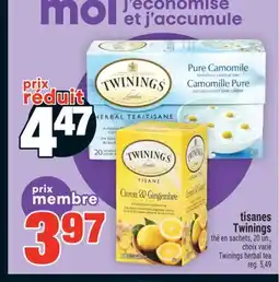 Super C TISANES TWININGS | TWININGS HERBAL TEA offer