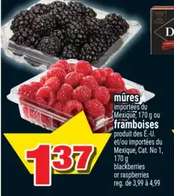 Super C MÛRES | BLACKBERRIES offer