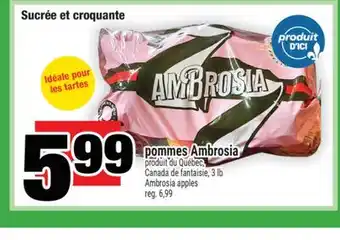 Super C POMMES AMBROSIA | AMBROSIA APPLES offer