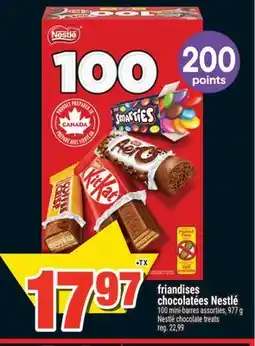 Super C friandises chocolatées Nestlé | Nestlé chocolate treats offer