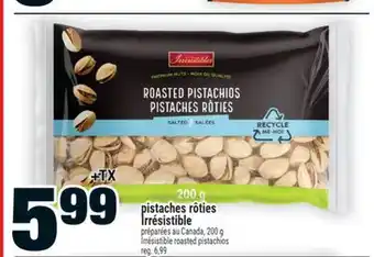 Super C pistaches rôties Irrésistible offer