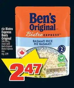 Super C RIZ BISTRO EXPRESS BEN'S ORIGINAL | BEN'S ORIGINAL BISTRO EXPRESS RICE offer