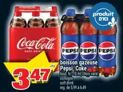 Super C BOISSON GAZEUSE PEPSI, COKE | SOFT DRINK offer