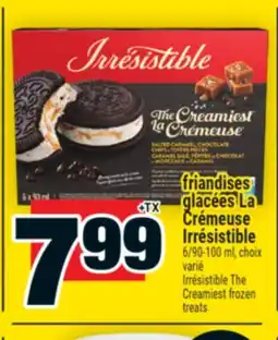 Super C friandises glacées La Crémeuse Irrésistible | Irrésistible The Creamiest frozen treats offer