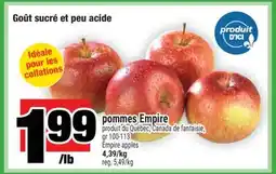 Super C POMMES EMPIRE | EMPIRE APPLES offer