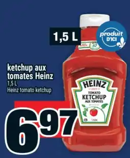 Super C KETCHUP AUX TOMATES HEINZ | HEINZ TOMATO KETCHUP offer