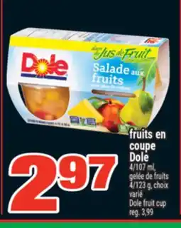 Super C FRUITS EN COUPE DOLE | DOLE FRUIT CUP offer