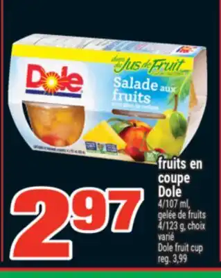 Super C FRUITS EN COUPE DOLE | DOLE FRUIT CUP offer