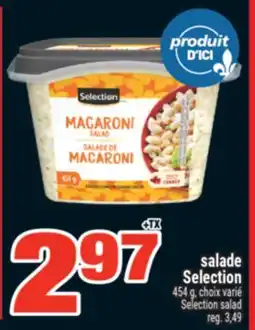 Super C SALADE SELECTION | SELECTION SALAD offer