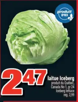 Super C LAITUE ICEBERG | ICEBERG LETTUCE offer