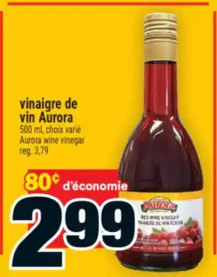 Super C VINAIGRE DE VIN AURORA | AURORA WINE VINEGAR offer