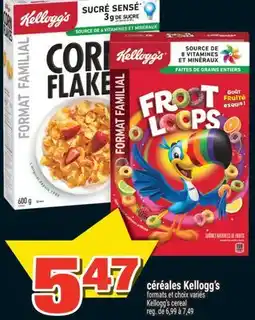 Super C CÉRÉALES KELLOGG'S | KELLOGG'S CEREAL offer