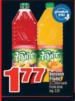 Super C BOISSON FRUITÉ | FRUITÉ DRINK offer