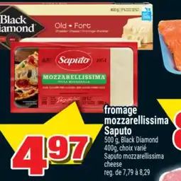 Super C FROMAGE MOZZARELLISSIMA SAPUTO | SAPUTO MOZZARELLISSIMA CHEESE offer
