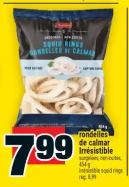 Super C RONDELLES DE CALMAR IRRÉSISTIBLE | IRRÉSISTIBLE SQUID RINGS offer