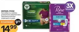 Brunet DEPEND, POISE Serviettes ou culottes protectrices sélectionnées offer