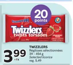 Brunet TWIZZLERS Réglisses licorice offer