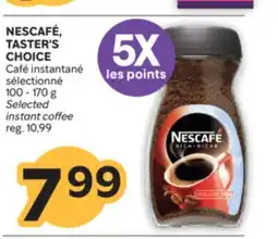 Brunet NESCAFÉ, TASTER'S CHOICE Café instantané sélectionné offer