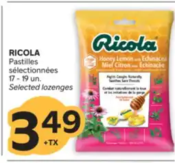 Brunet RICOLA Pastilles sélectionnées offer