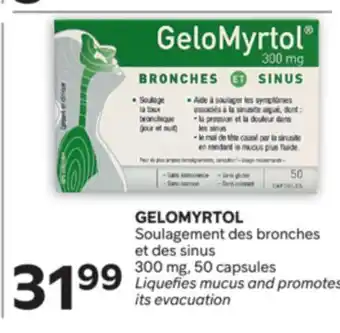 Brunet GELOMYRTOL Soulagement des bronches et des sinus offer