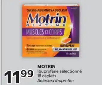 Brunet MOTRIN Ibuprofène sélectionné offer
