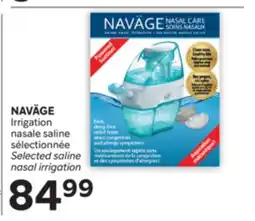 Brunet NAVÄGE Irrigation nasale saline sélectionnée offer