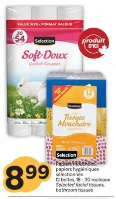 Brunet SELECTION Papiers mouchoirs, papiers hygiéniques sélectionnés offer