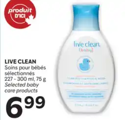 Brunet LIVE CLEAN Soins pour bébés sélectionnés offer