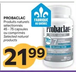 Brunet PROBACLAC Produits naturels sélectionnés offer