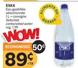Brunet ESKA Eau gazéifiée sélectionnée offer